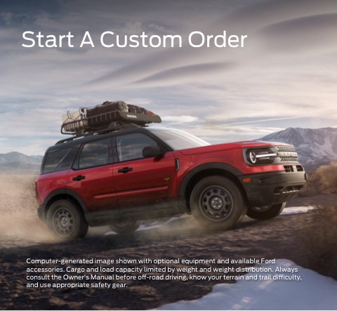 Start a custom order | Hall Motor Company - Ford in Lakeview OR