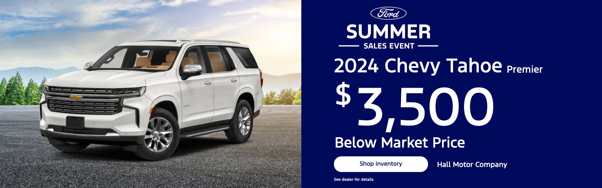2024 Chevy Tahoe Premier | $3500 Below Market Price